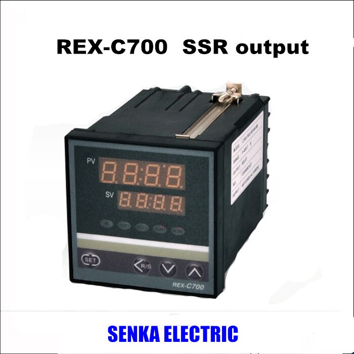 디지털 RKC 온도 컨트롤러 REX-C700 프로그래밍 가능 입력 SSR 출력